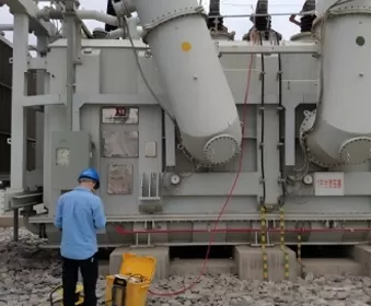 Solution d'essai de transformateur de sous-station 330kV-Mesure de la perte diélectrique et de la capacité