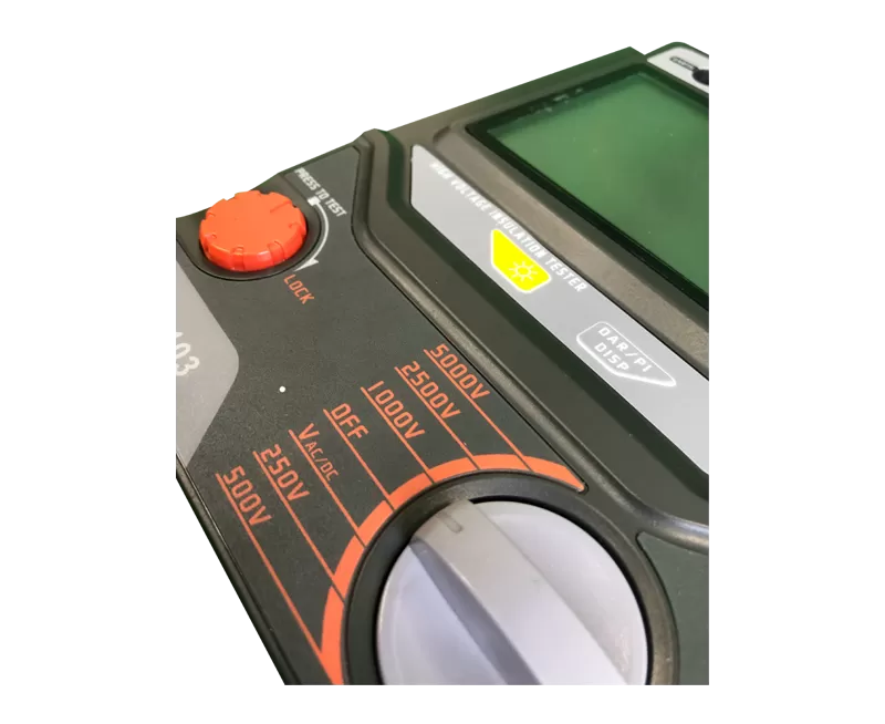 Testeur de résistance d'isolation utilitaire D1103 5kV